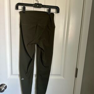 Alo yoga 7/8 HIGH-WAIST AIRBRUSH LEGGING Dark Olive Green XS